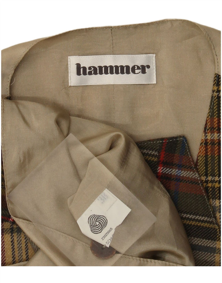 Gilet da donna Hammer EU 38 medio a quadri multicolore