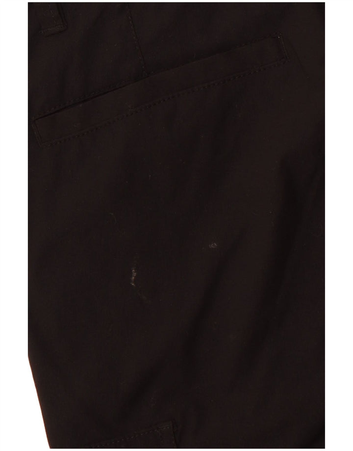 Pantaloni cargo da uomo slim fit Dkny W34 L32 nylon nero