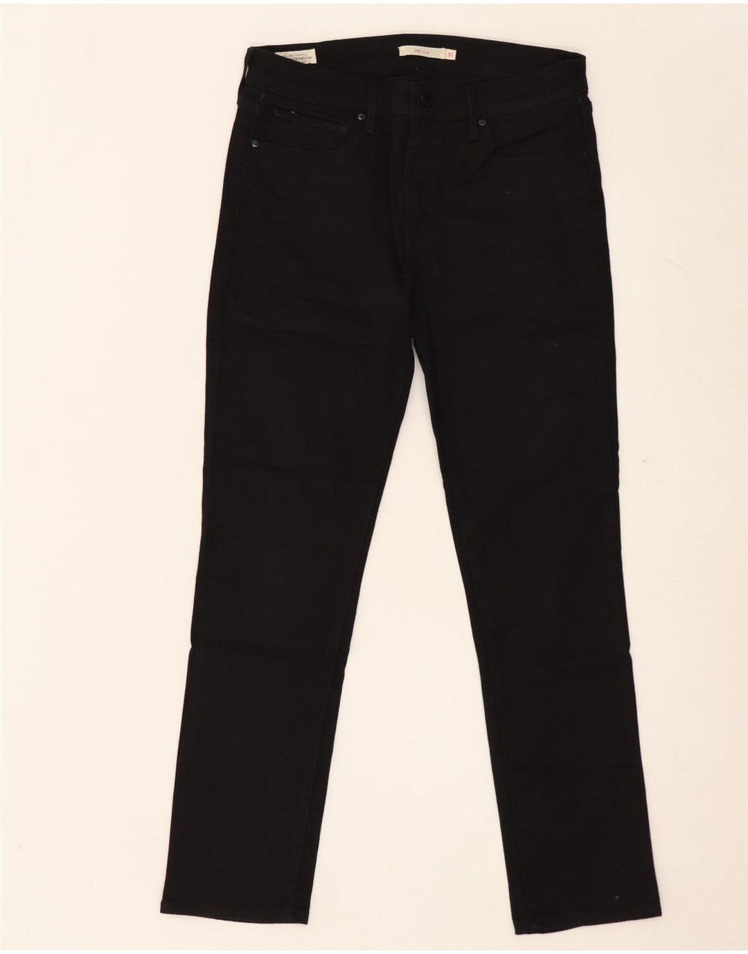 LEVI'S Jeans da donna 712 slim W31 L29 cotone nero