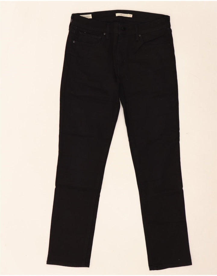 LEVI'S Jeans da donna 712 slim W31 L29 cotone nero