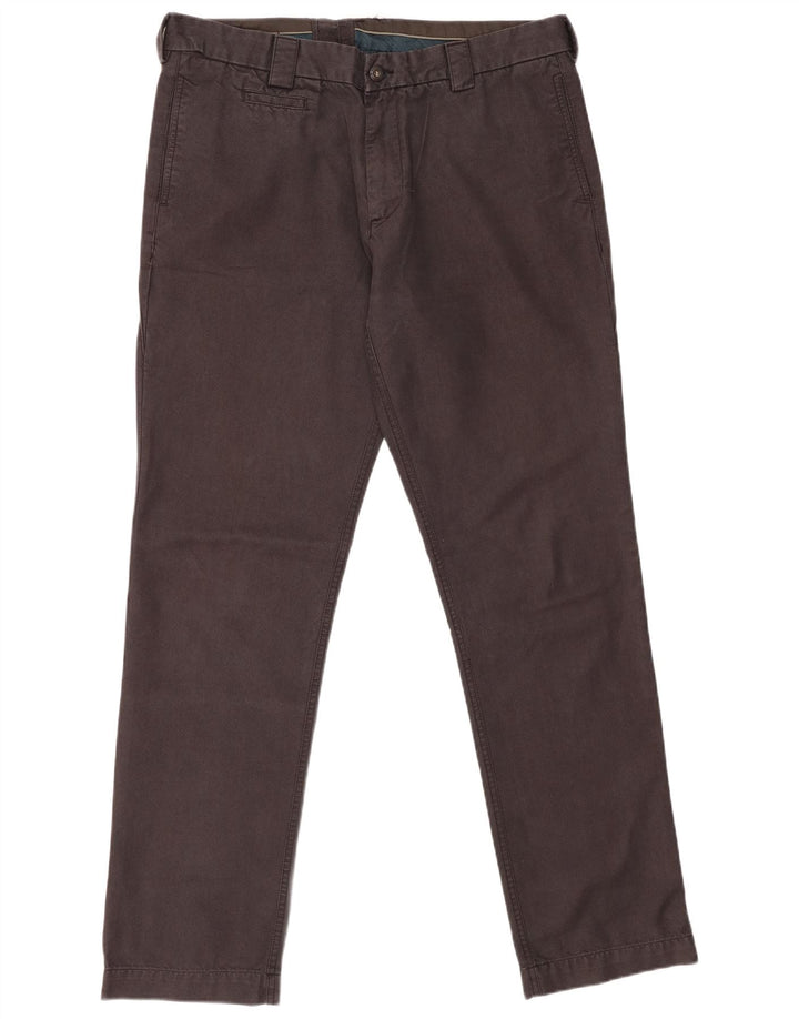 Pantaloni chino dritti da uomo Ellesse IT 54 2XL W36 L33 Cotone nero