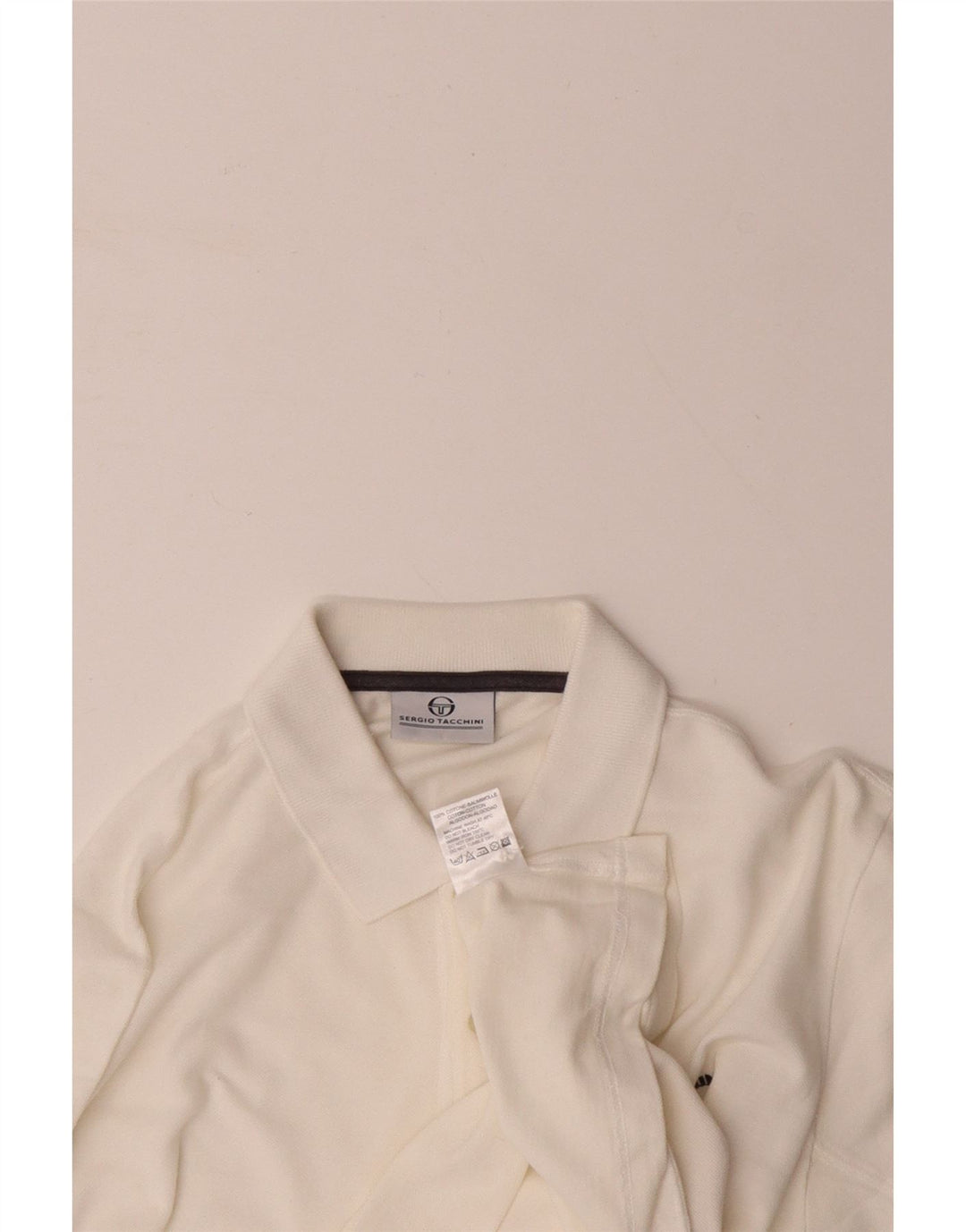 SERGIO TACCHINI Polo Uomo XL Cotone Bianco