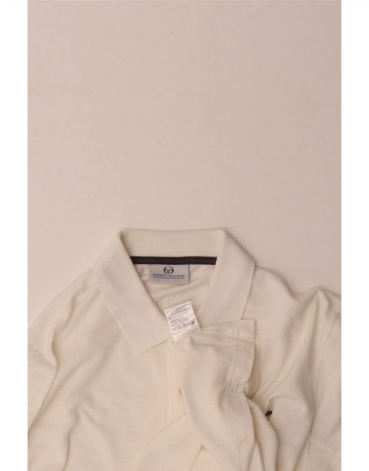 SERGIO TACCHINI Polo Uomo XL Cotone Bianco
