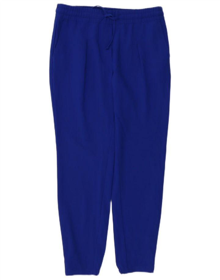 Pantaloni da tuta da donna Marks & Spencer UK 10 Small Blu Poliammide