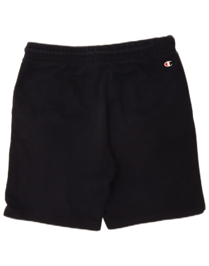 Pantaloncini sportivi grafici da uomo Champion medi blu navy