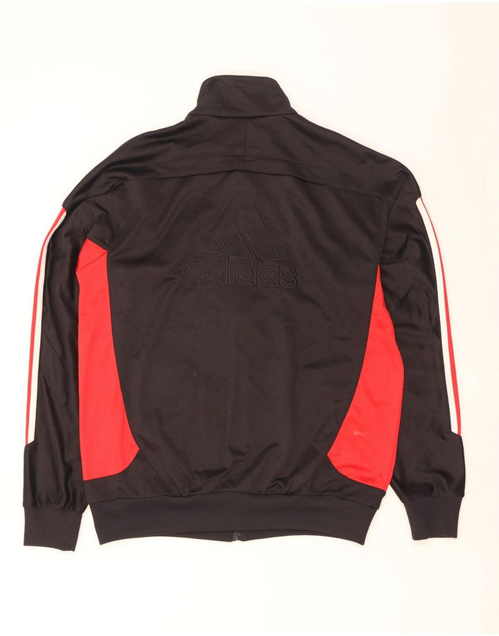 Giacca da tuta da uomo Adidas UK 40/42 Medium Black Colourblock