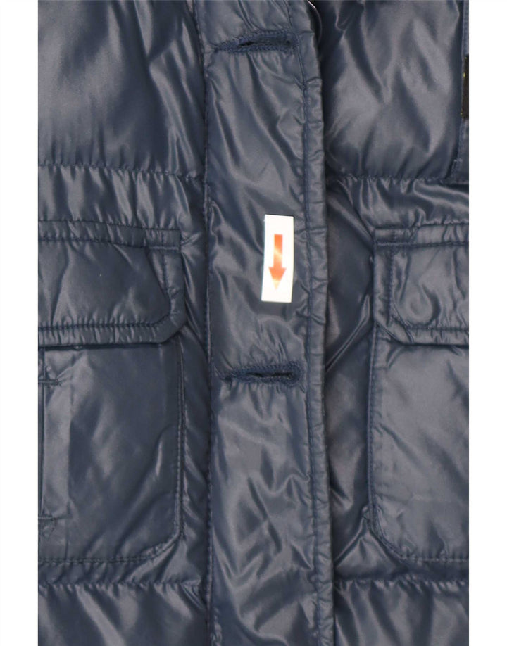 Giacca imbottita da donna Blauer UK 10 piccola blu navy
