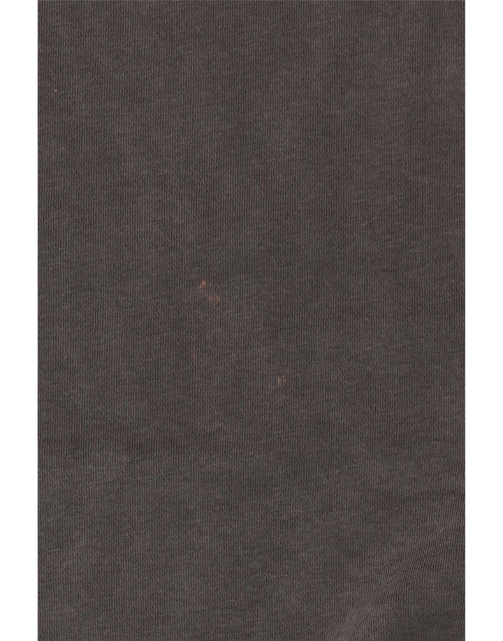 Felpa oversize con grafica Nike da donna UK 14 Cotone grigio medio