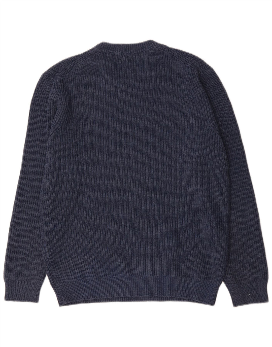 Maglione maglione girocollo da uomo Zara grande in acrilico blu