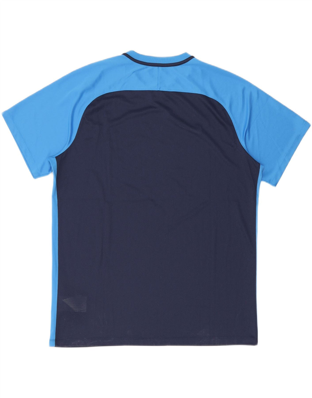T-shirt da uomo Nike Dri Fit Top 2XL poliestere color block blu navy