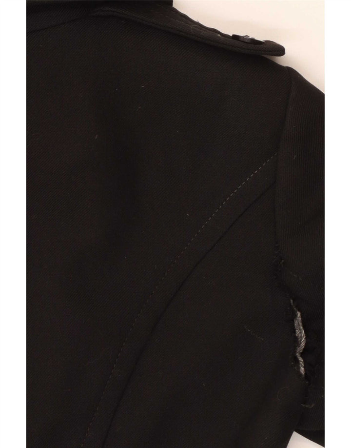 Reiss Giacca blazer da donna a 5 bottoni UK 8 Small Nero Poliestere