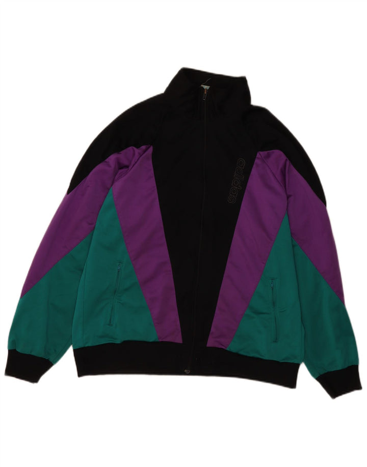 Giacca da uomo Adidas Loose Fit, tuta da ginnastica, piccola, multicolore, color block