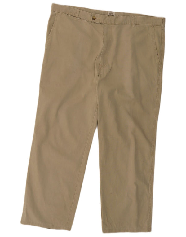 Pantaloni chino dritti da uomo Farah W40 L27 cotone verde
