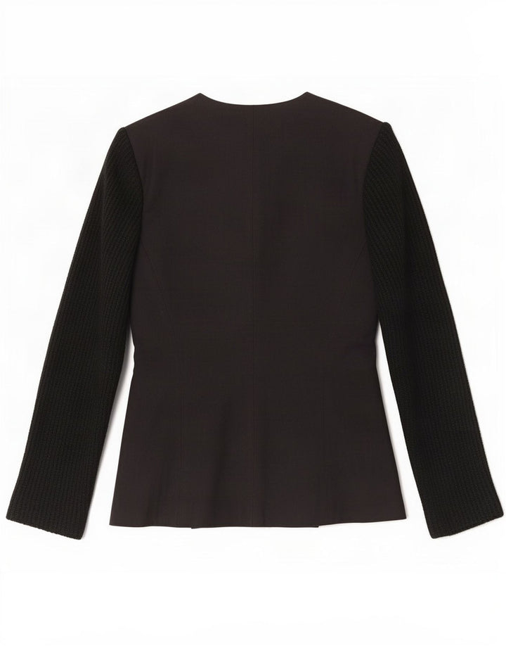 Giacca Blazer 4 Bottoni Donna Sinequanone IT 38 XS Viscosa Nera