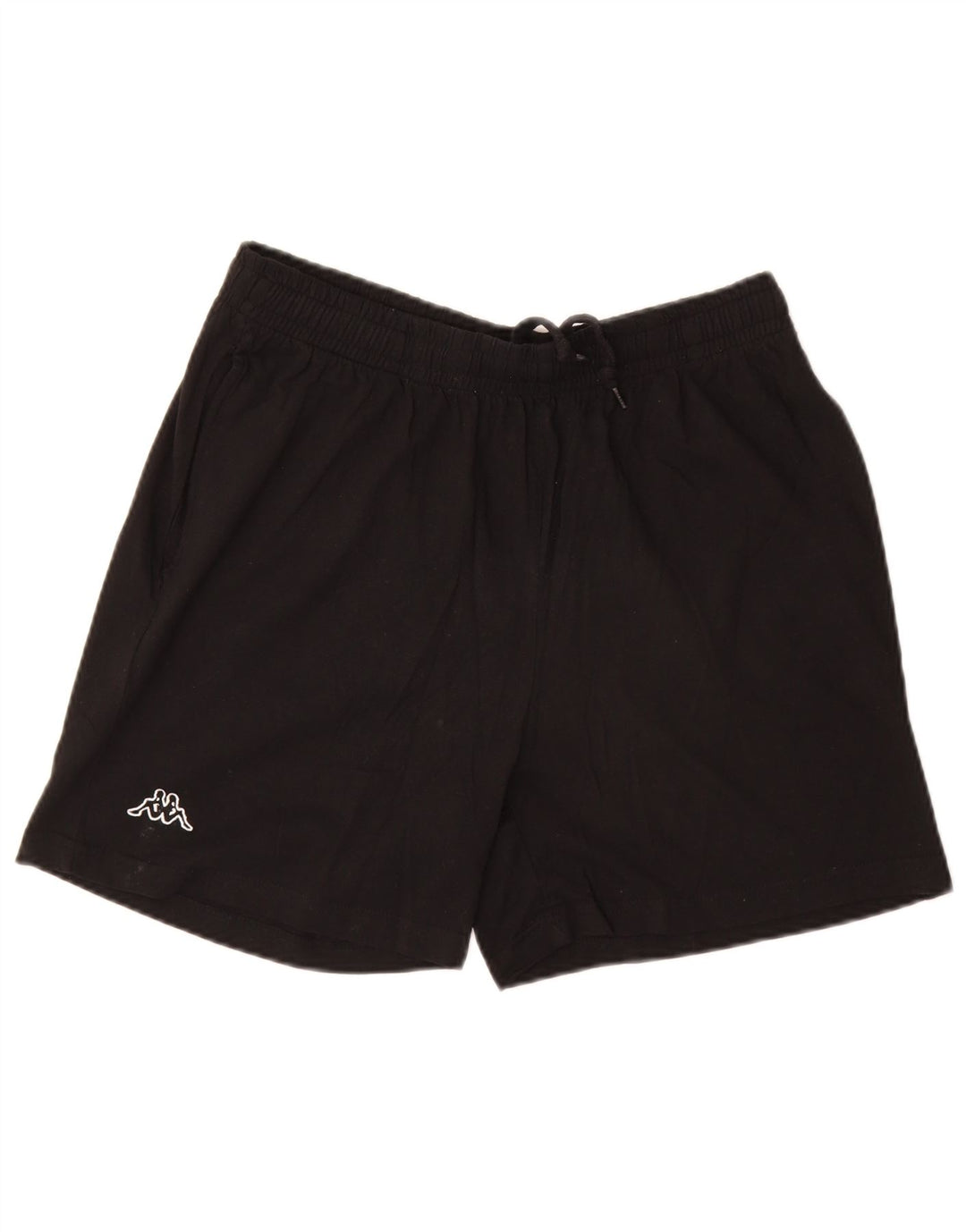 Pantaloncini sportivi da uomo Kappa grandi neri in cotone