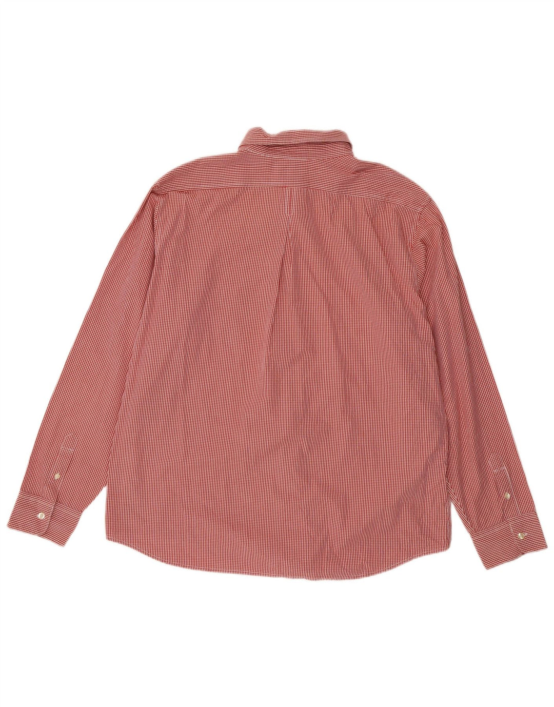 Camicia da uomo Dockers XL in cotone a quadretti rossi