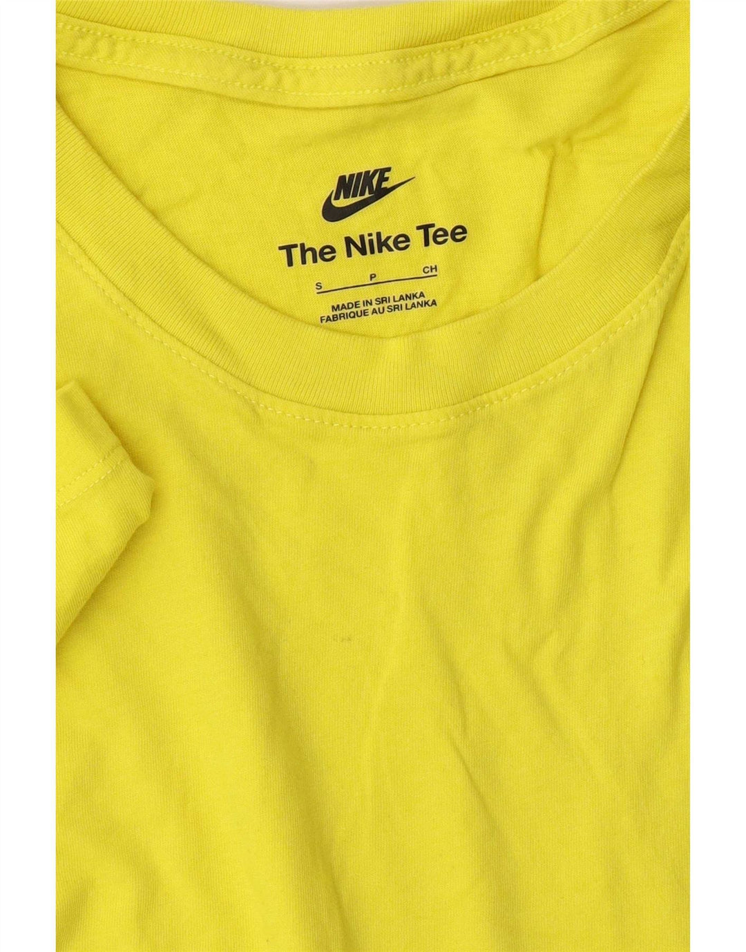 Maglietta Nike da uomo Top Small gialla