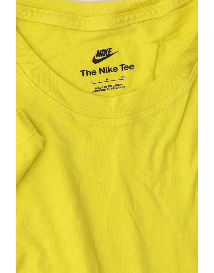 Maglietta Nike da uomo Top Small gialla