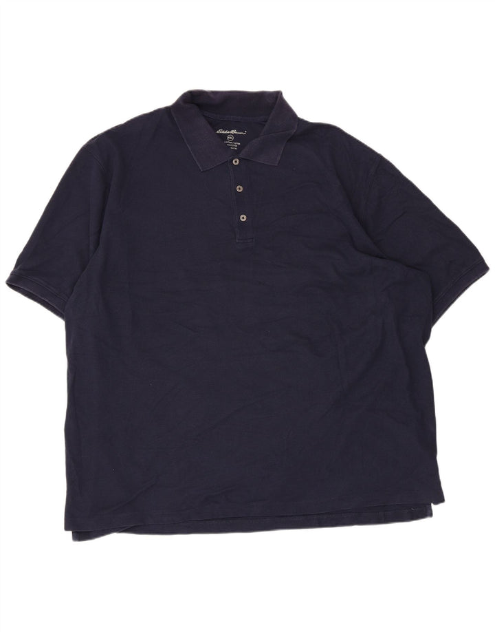 Polo da uomo EDDIE BAUER 2XL cotone blu navy