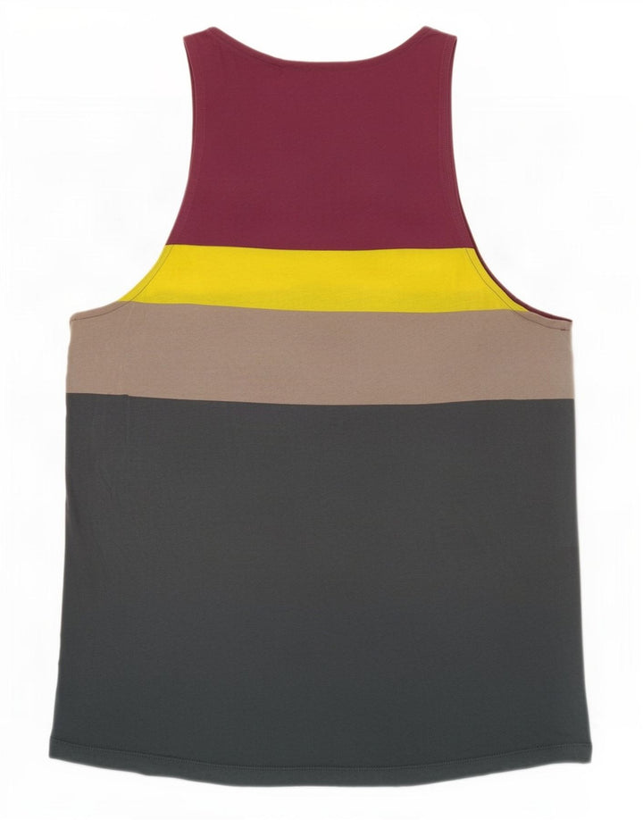 Canotta da uomo Cos, cotone color block medio multicolore