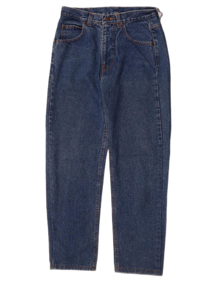 Jeans dritti da uomo BENETTON W28 L27 in cotone blu