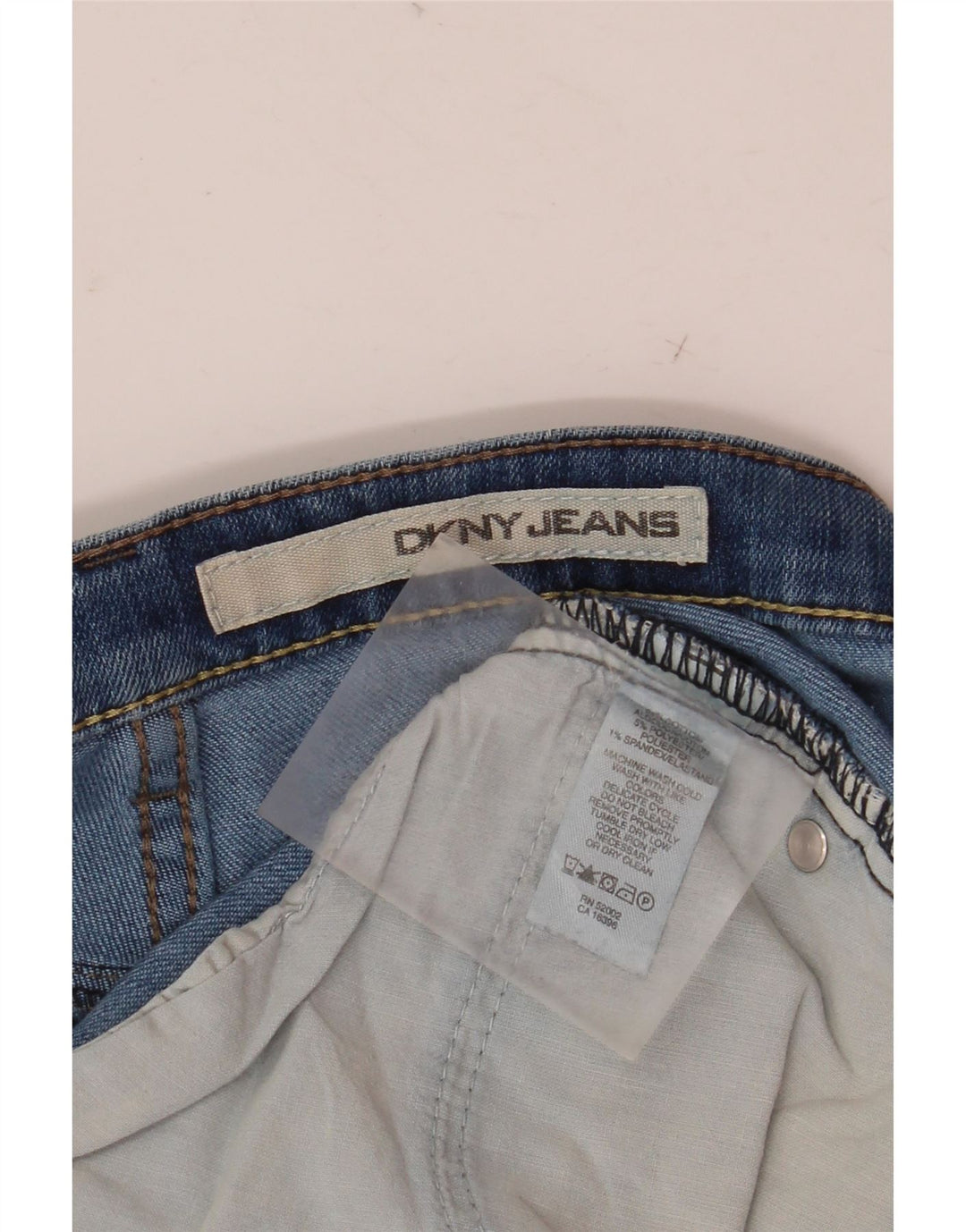 Jeans svasati Soho da donna Dkny W32 L32 cotone blu
