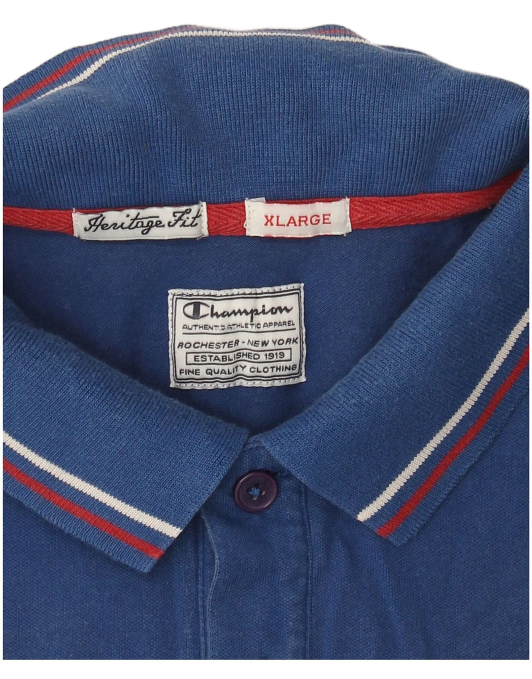 Polo Champion da uomo Heritage Fit XL blu