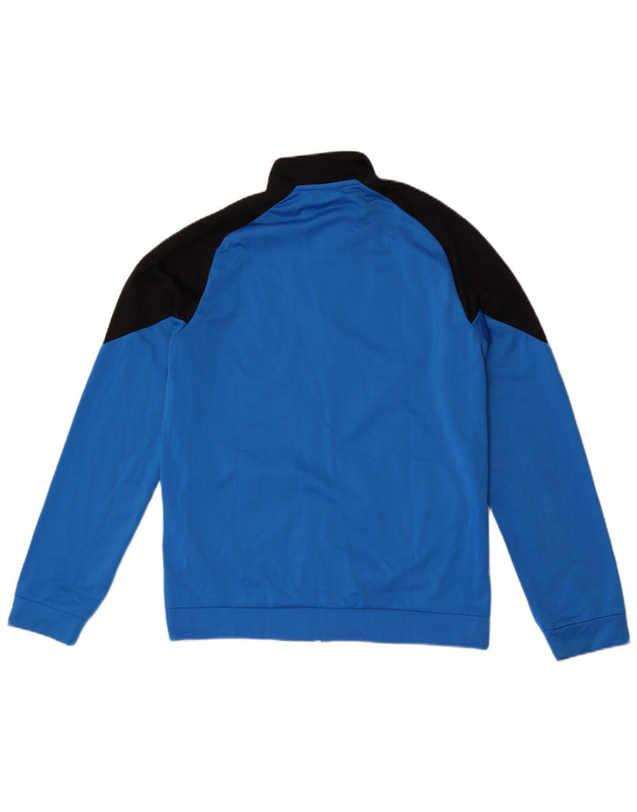 Giacca da ginnastica grafica da ragazzo Puma 15-16 anni Blu Colourblock