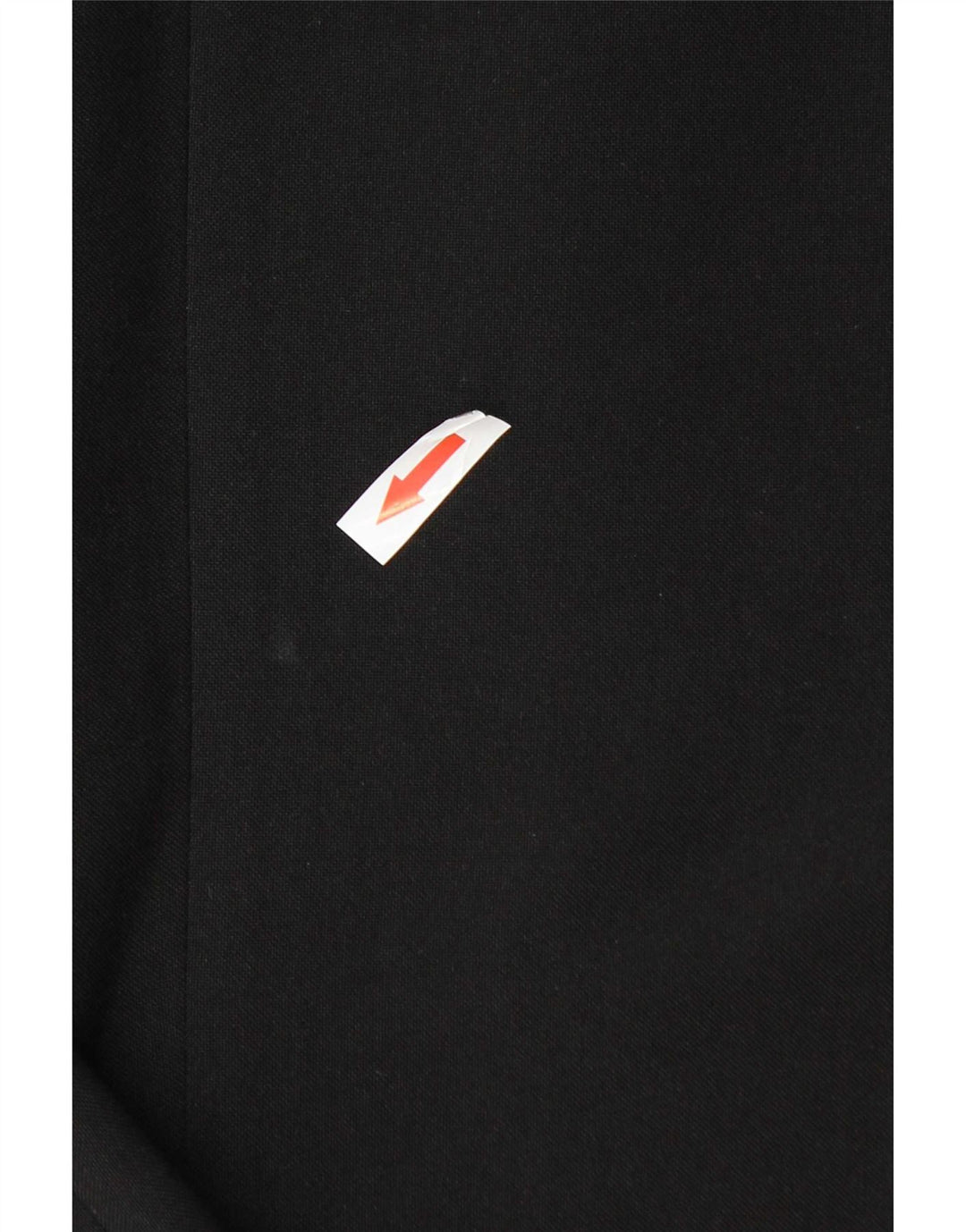 Pantaloni da abito con pegging da uomo Marks & Spencer W36 L33 poliestere nero