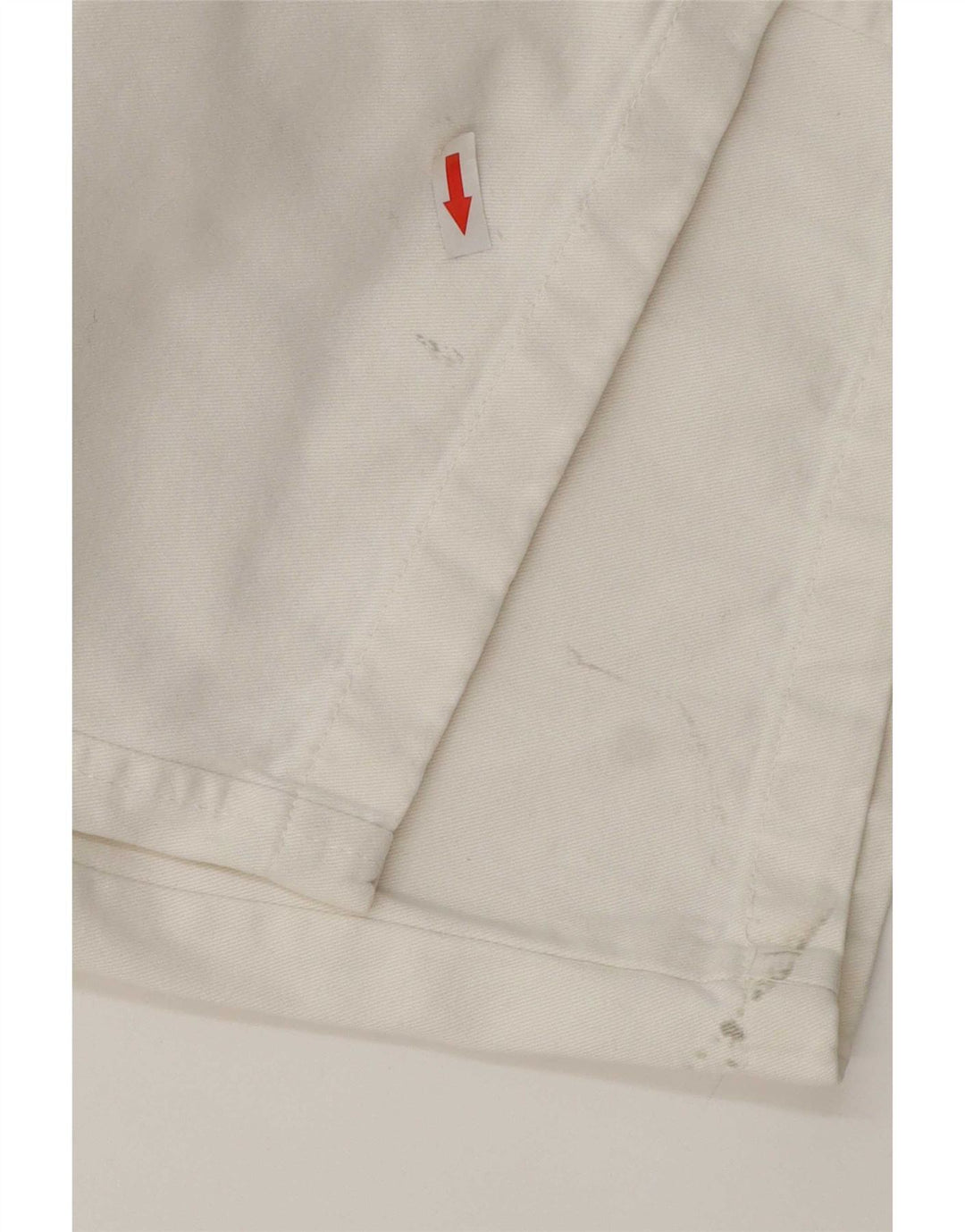 Pantaloni cargo dritti da donna Zara EU 42 Large W32 L32 Bianco