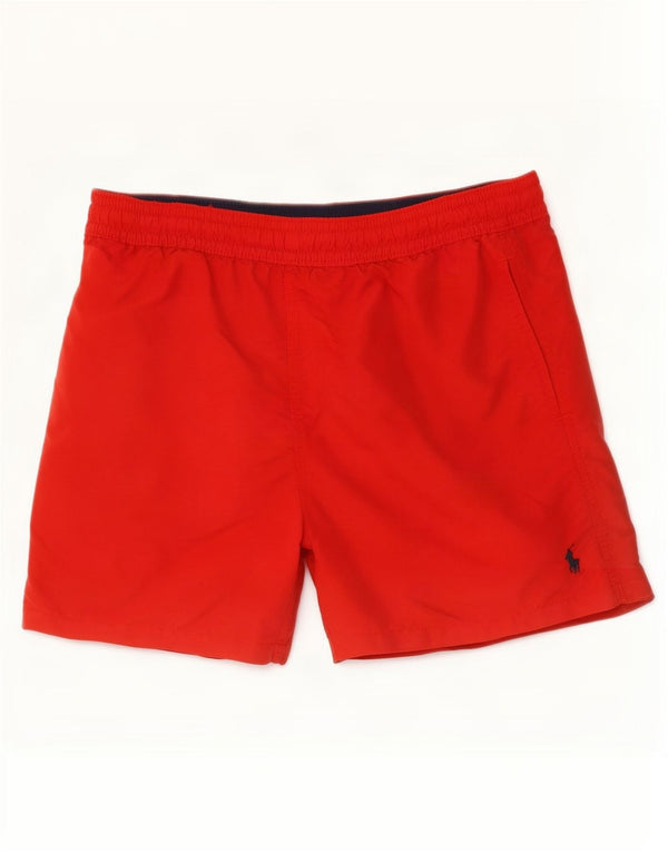 Pantaloncini da bagno da uomo Polo Ralph Lauren Poliestere rosso medio