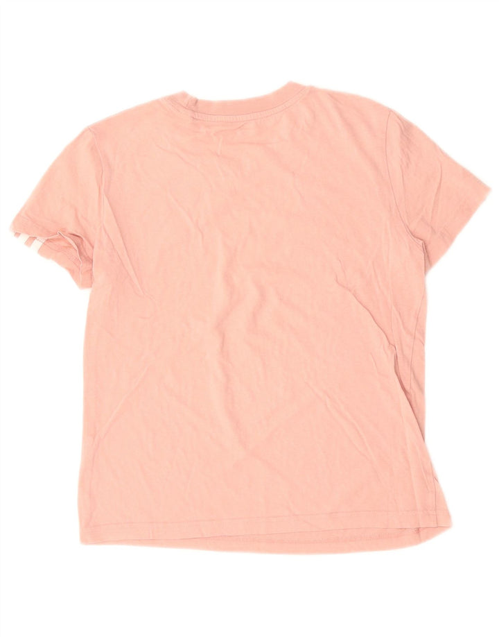 T-shirt da donna ADIDAS UK 8/10 piccola in cotone rosa