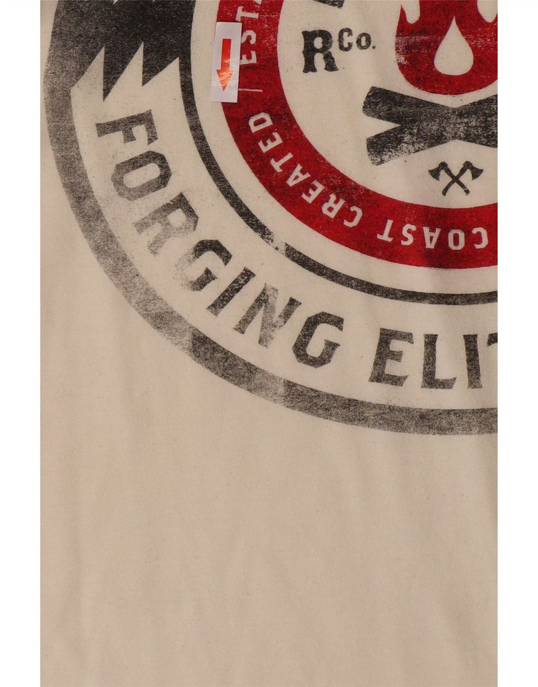 T-shirt grafica da uomo Reebok Top bianca media