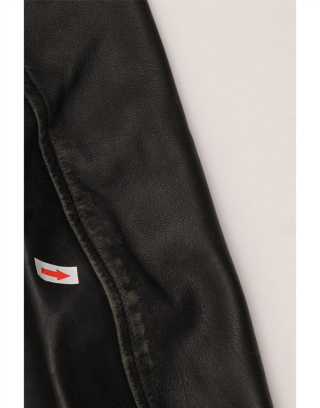 Giacca in pelle da uomo VINTAGE UK 42 XL in pelle nera