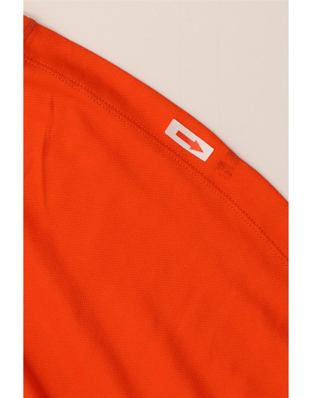 T-shirt NIKE da uomo Dri Fit Top piccolo arancione color block