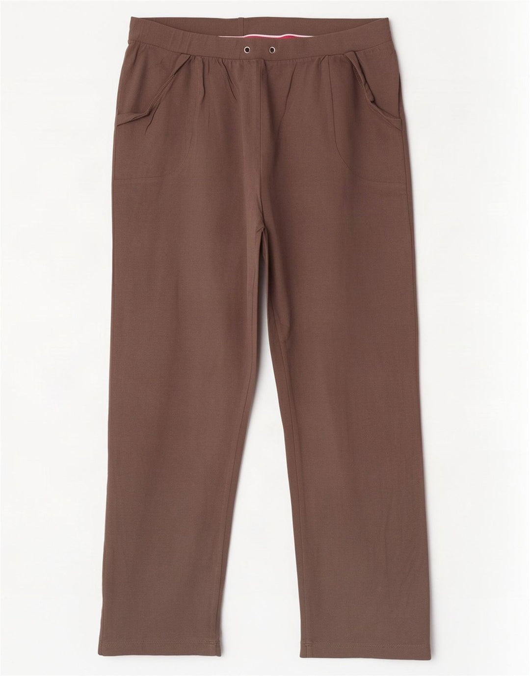 Pantaloni da tuta da donna Ellesse UK 12 Cotone marrone medio