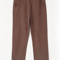 Pantaloni da tuta da donna Ellesse UK 12 Cotone marrone medio