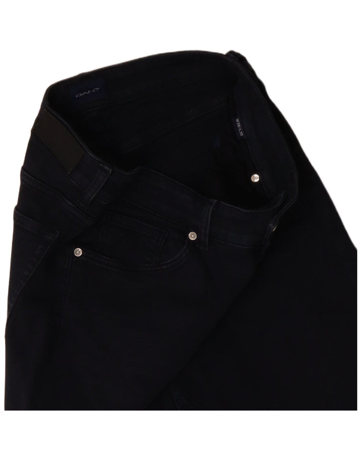 Pantaloni casual dritti da donna Gant W28 L30 Blu Navy