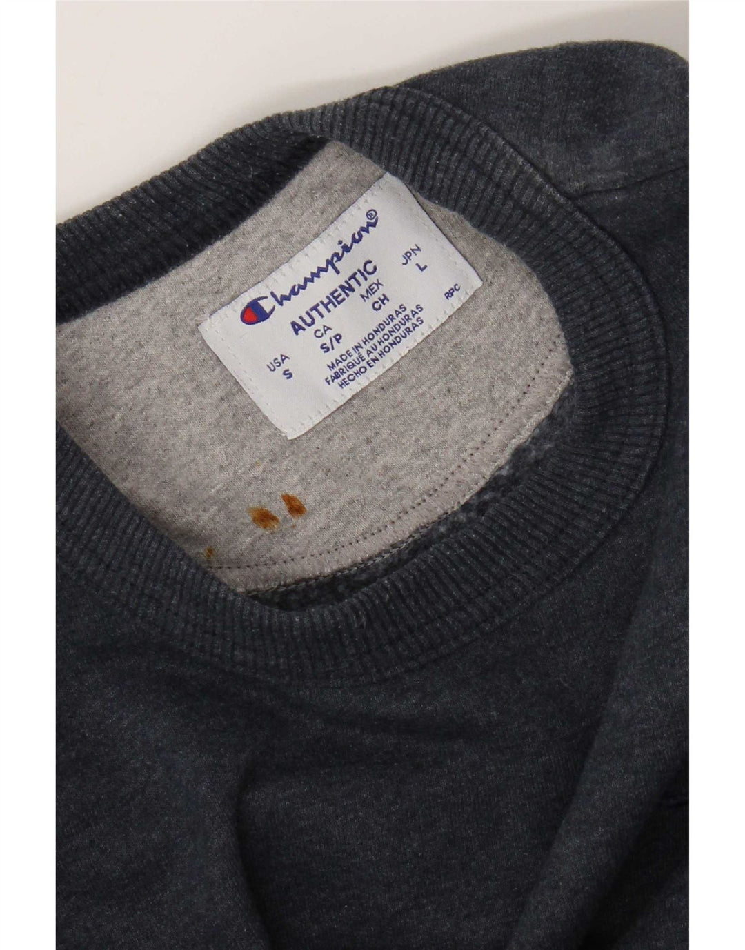 Felpa da uomo Champion Maglione grande blu navy