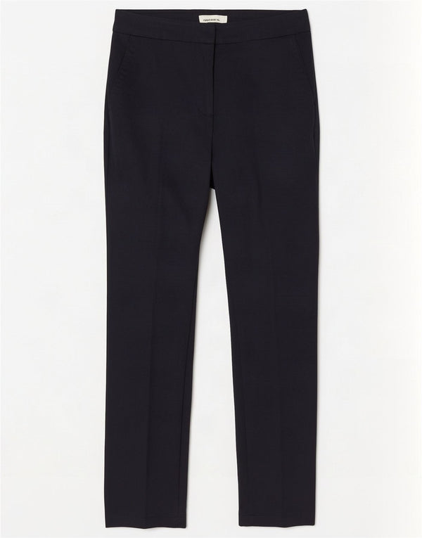 Pantaloni chino slim da donna Zara EU 40 medi W30 L28 cotone blu navy