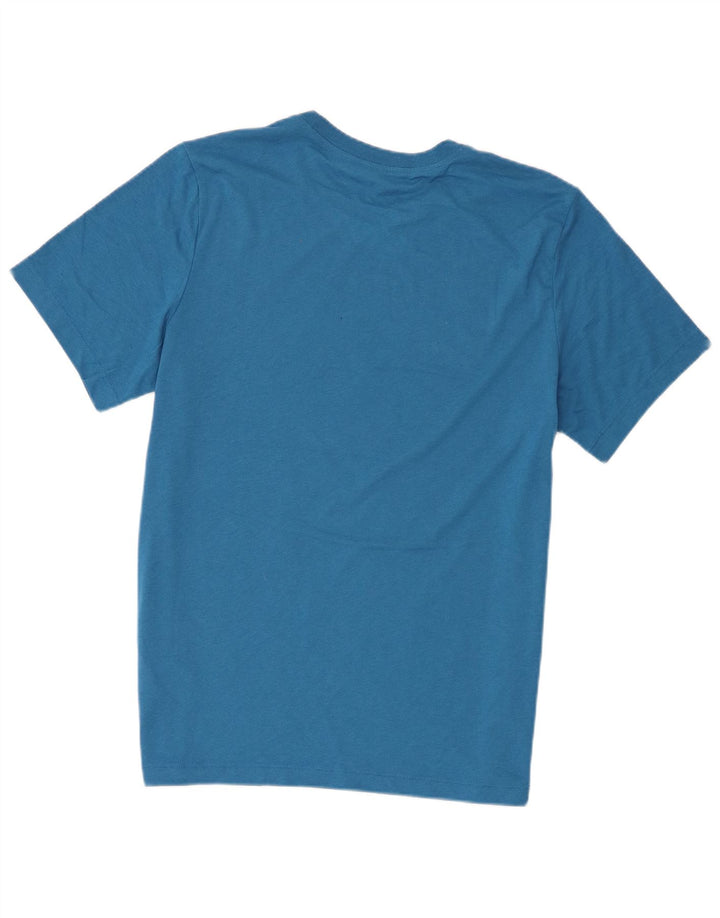 T-shirt grafica Nike Dri Fit da uomo, grande, in poliestere blu