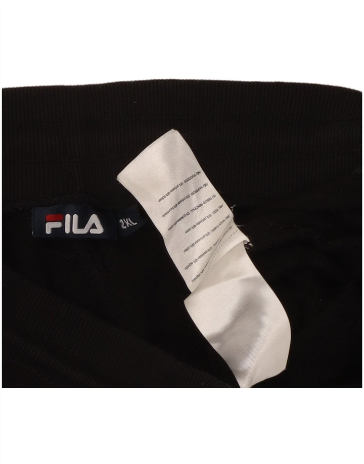 Pantaloni da tuta da uomo FILA Joggers 2XL Poliestere nero