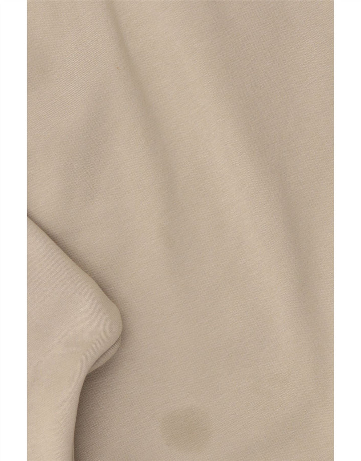 Felpa con cappuccio oversize grafica da uomo Adidas piccola beige