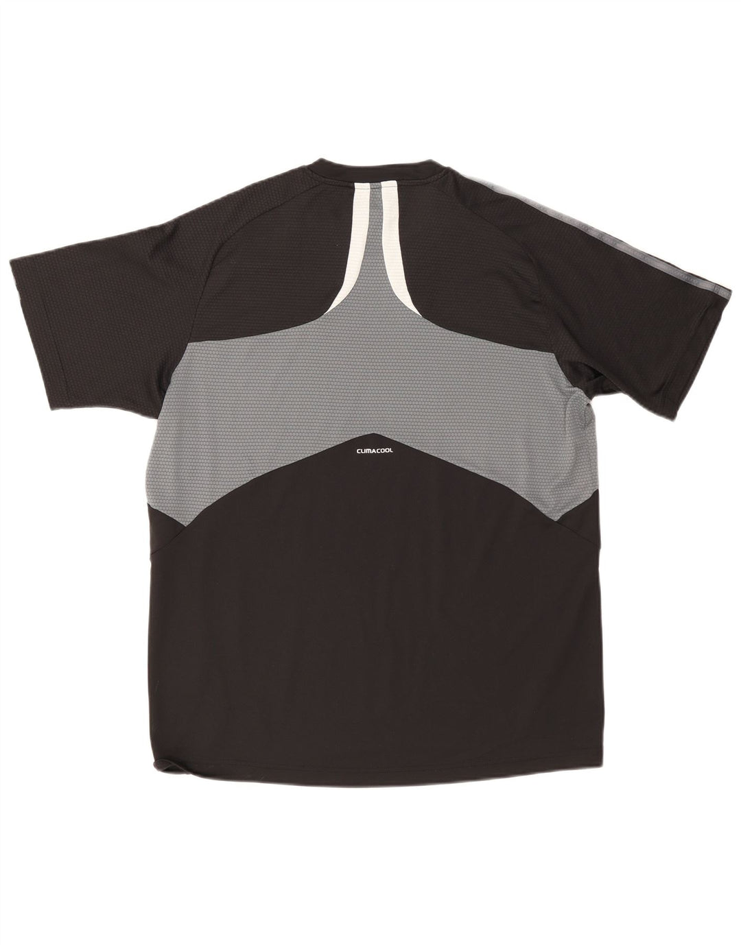 T-shirt Adidas Climacool da uomo grande color block nero