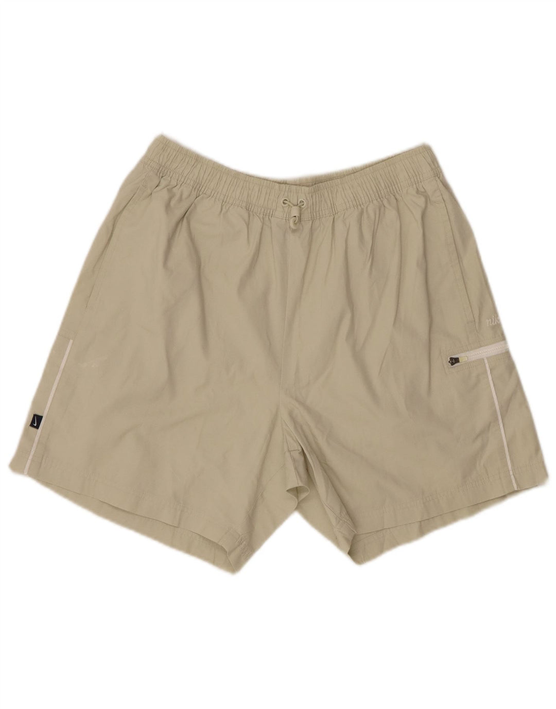 Pantaloncini sportivi Nike da uomo UK 39/41 Poliestere beige medio