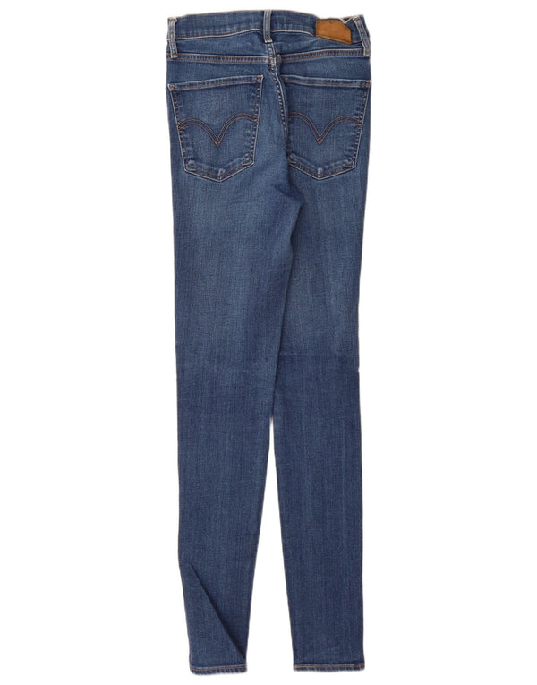 Jeans Levi's Mile High Super Skinny da donna W27 L32 in cotone blu