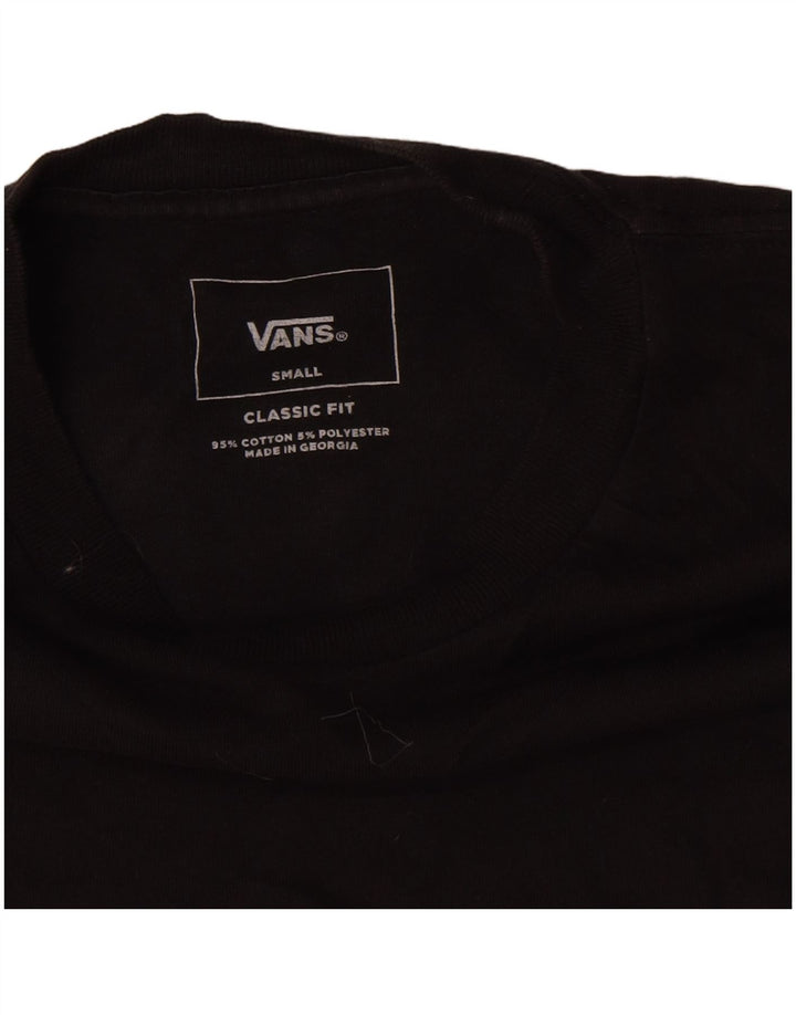 T-shirt da uomo Vans Classic Fit, taglia piccola, in cotone color block grigio