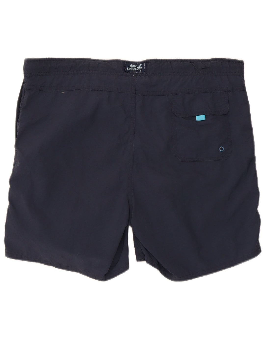 Pantaloncini da bagno da uomo Best Company medio poliestere blu navy