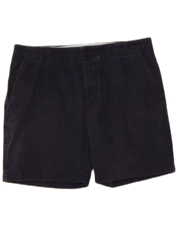 Pantaloncini chino da uomo Tommy Hilfiger grandi W34 cotone blu navy