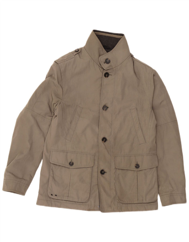 Giacca militare oversize da donna Marks & Spencer UK 10 piccola Beige